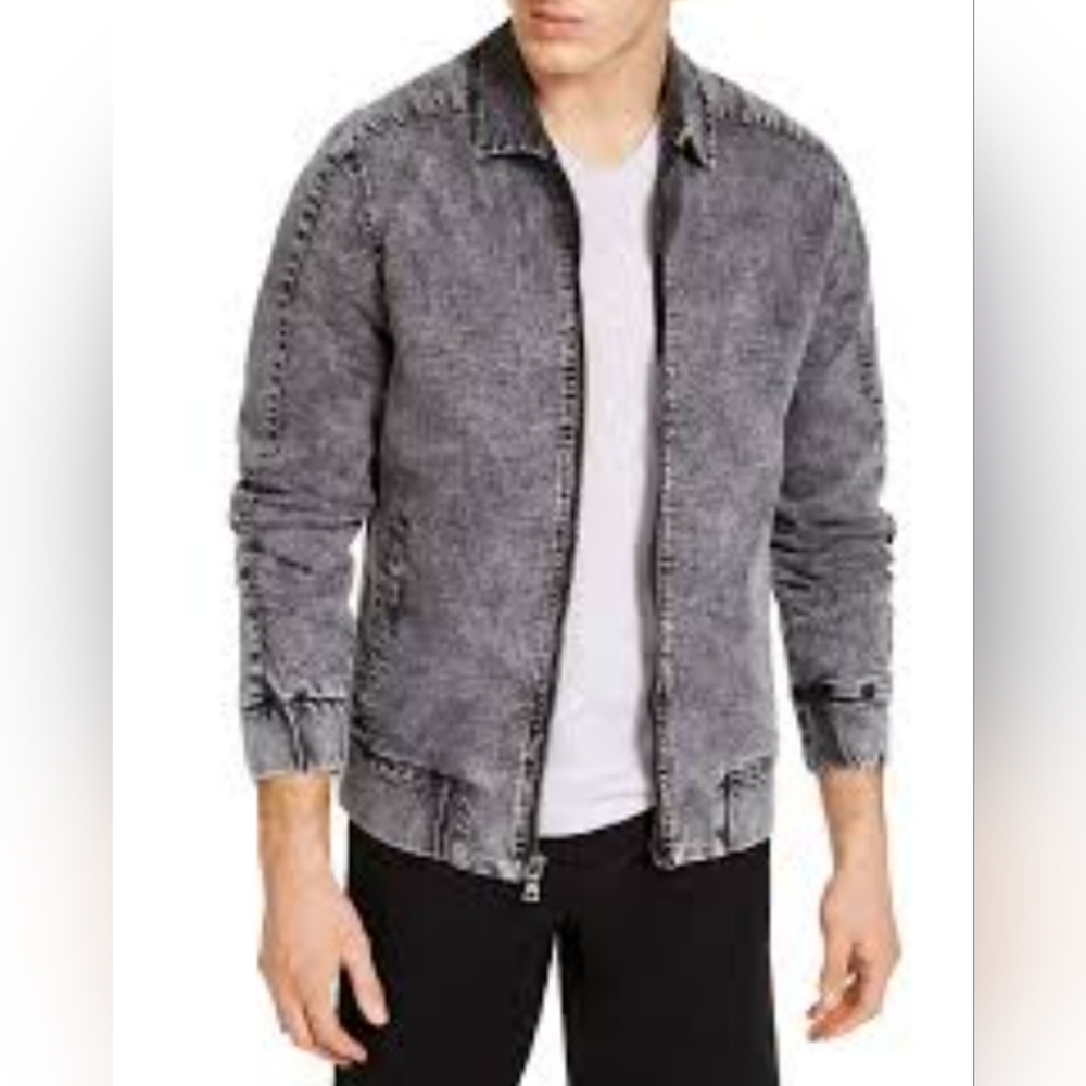 INC International Concepts Men’s Denim Jacket Street Style Blue XXL
